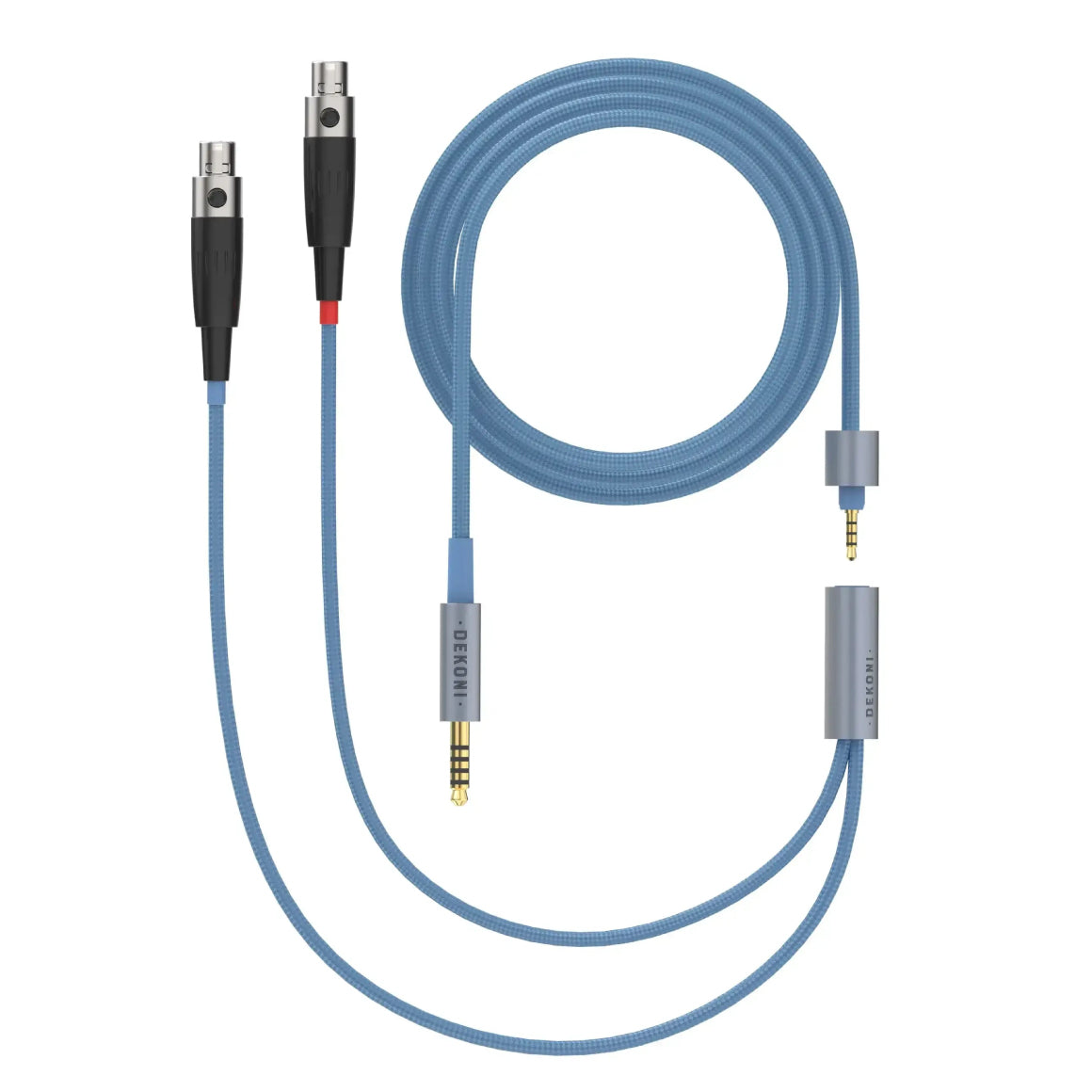 Dekoni-Audio-Ensemble-4.4mm-Nylon-Cable-with-4-pin-Mini-XLR-Connectors