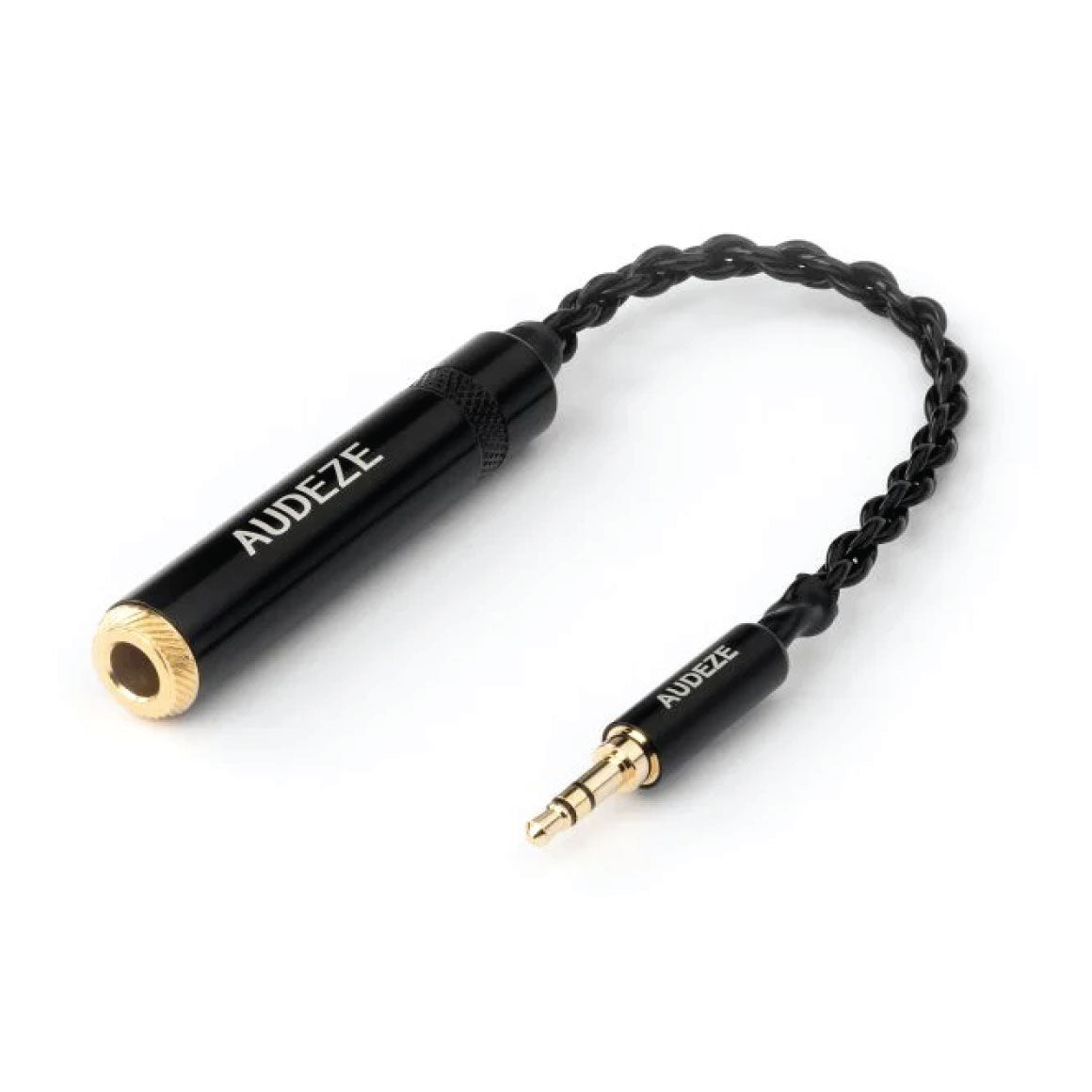 Headphone-Zone-Audeze-1-4inches-to-1-8inches-Braided-Stereo-Adapter