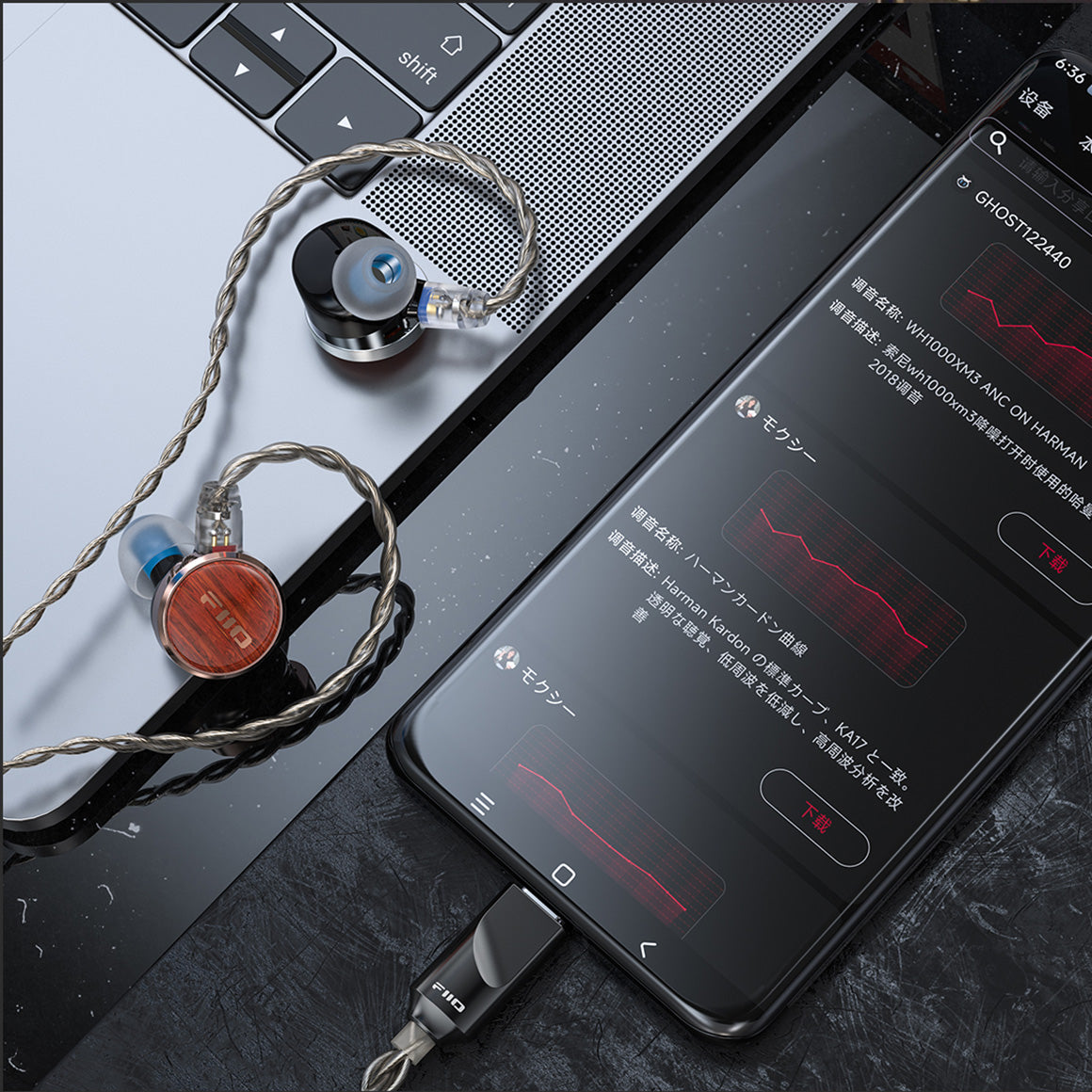 Headphone-Zone-FiiO-FP3-Rosewood-Type-C