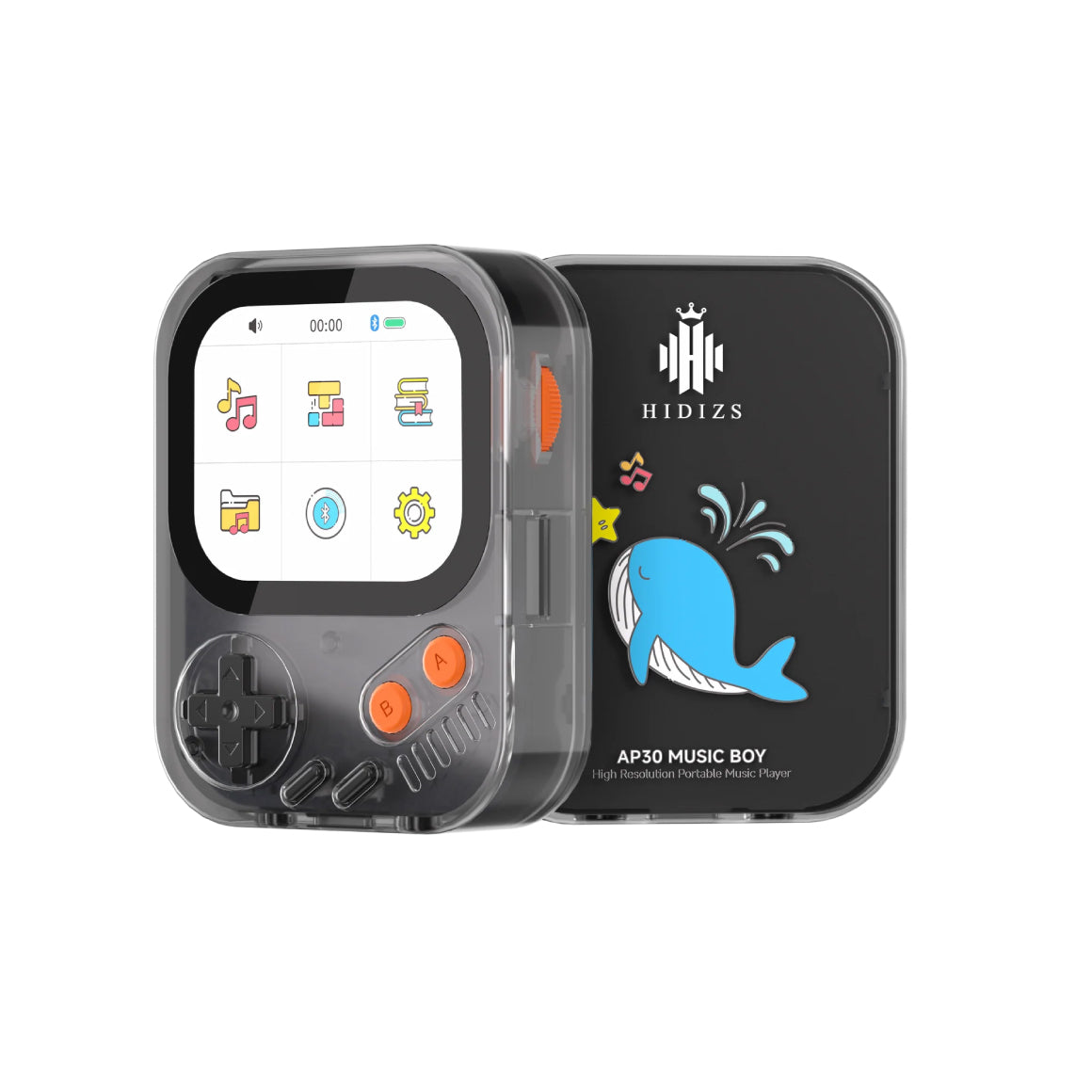 Headphone-Zone-Hidizs-AP30-Music-Boy-Lightweight-Plastic-Edition-Shadow-Black