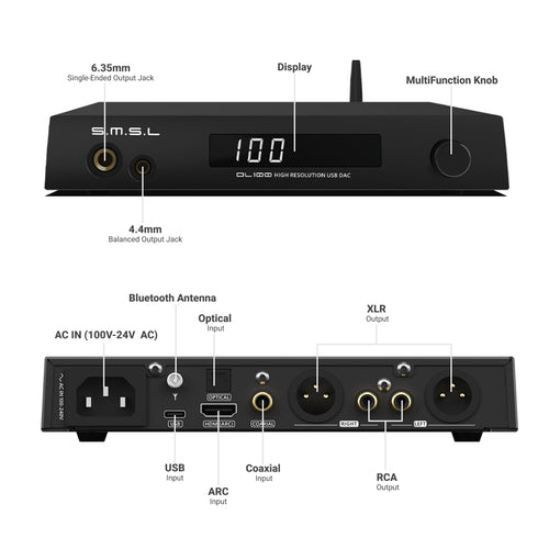 Headphone-Zone-S.M.S.L-DL100