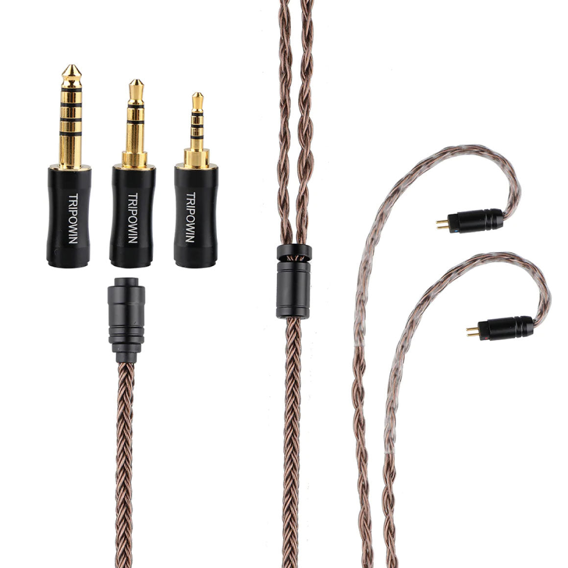 Headphone-Zone-Tripowin-Amber-0.78 2-Pin