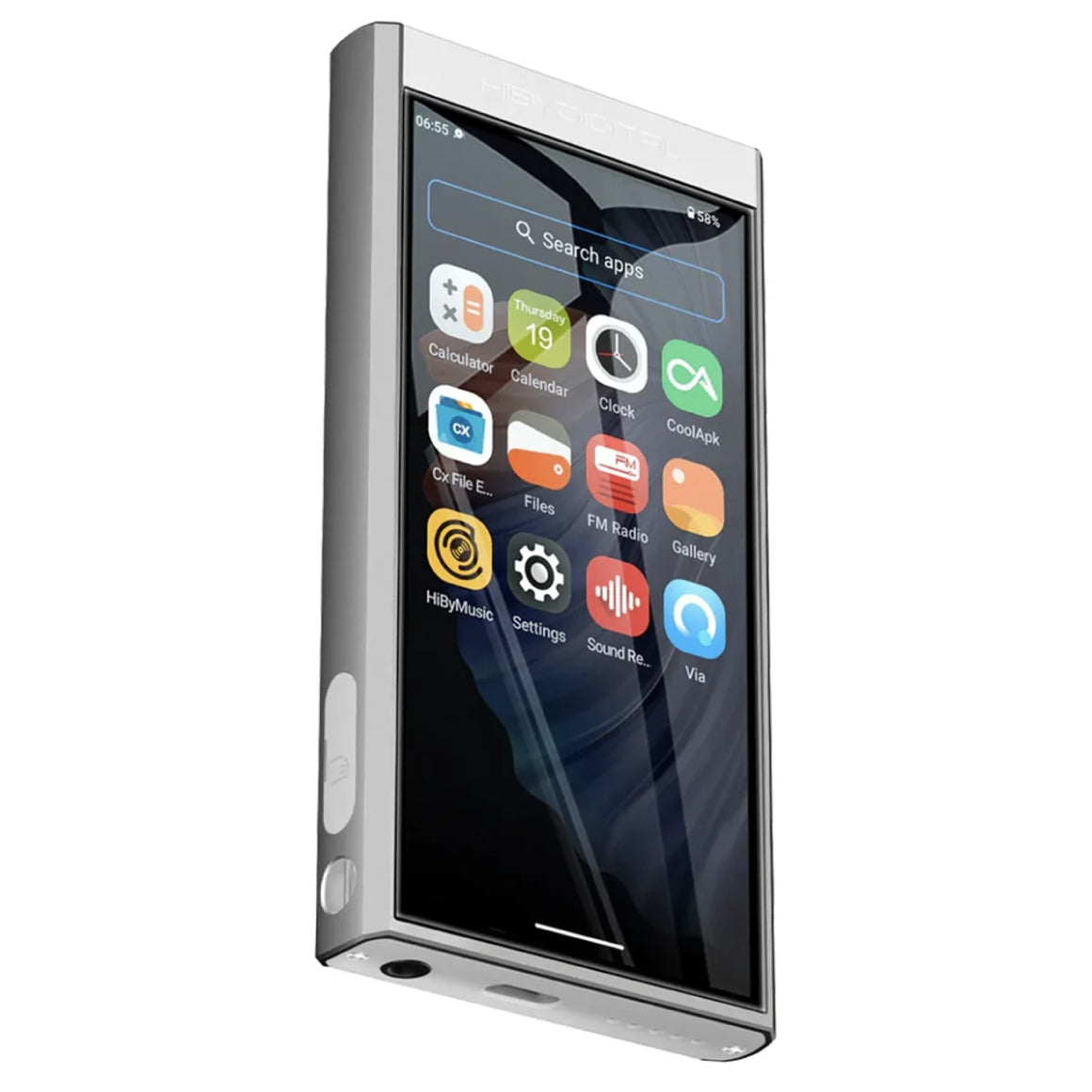 Headphone-zone-HiBy-Digital-M300-silver-3G-32GB-ROM
