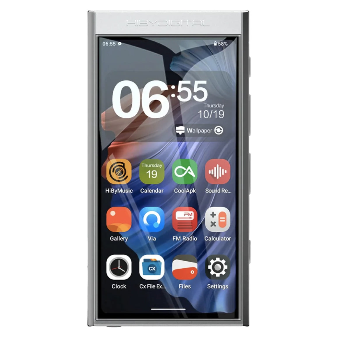 Headphone-zone-HiBy-Digital-M300-silver-3G-32GB-ROM