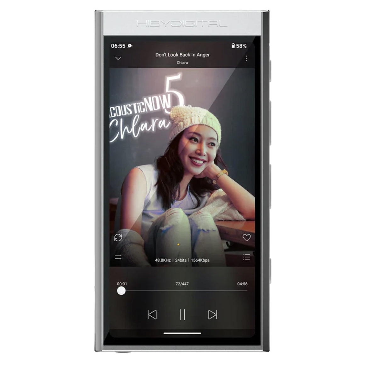 Headphone-zone-HiBy-Digital-M300-silver-3G-32GB-ROM