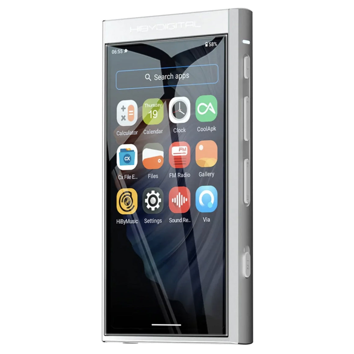 Headphone-zone-HiBy-Digital-M300-silver-3G-32GB-ROM