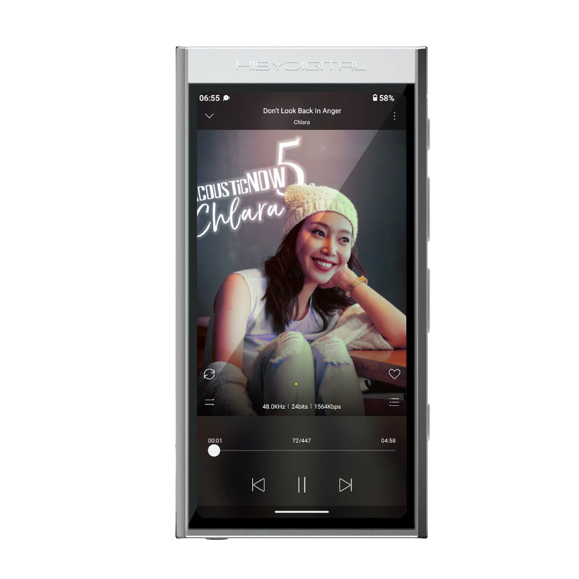 Headphone-zone-HiBy-Digital-M300-silver-4G-128GB-ROM
