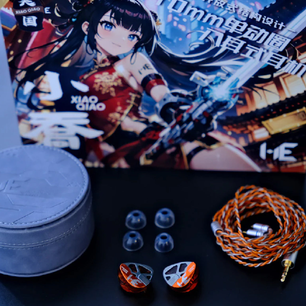 Headphone-zone-Tangzu-Harmonic-Empire-Xiao-Qiao-Orange-3.5mm