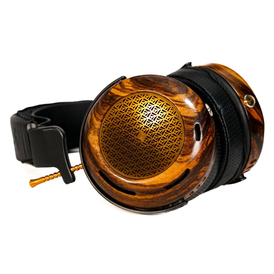 #Earcup Material_Zebrawood