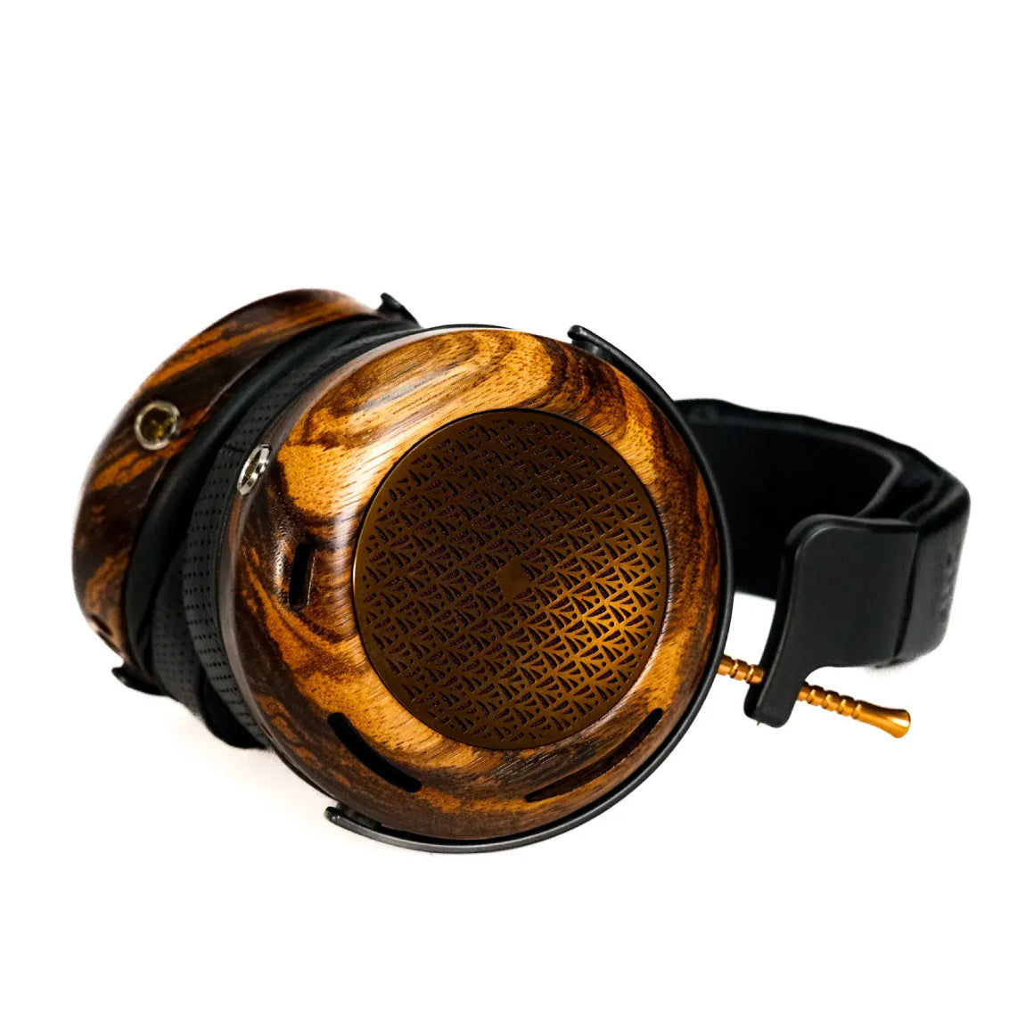 #Earcup Material_Zebrawood
