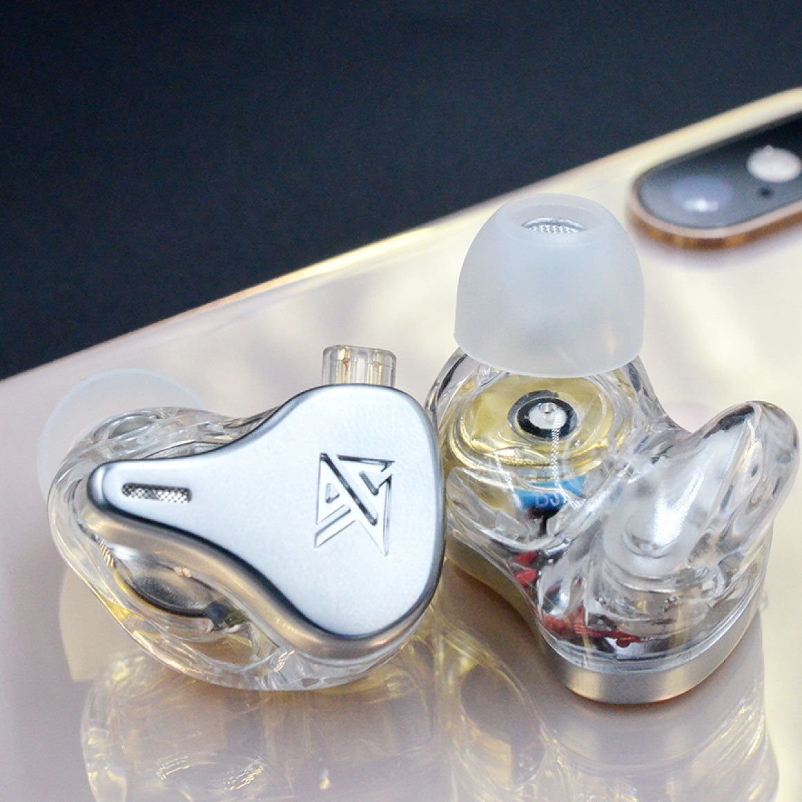Headphone-Zone-KZ- DQ6-Silver