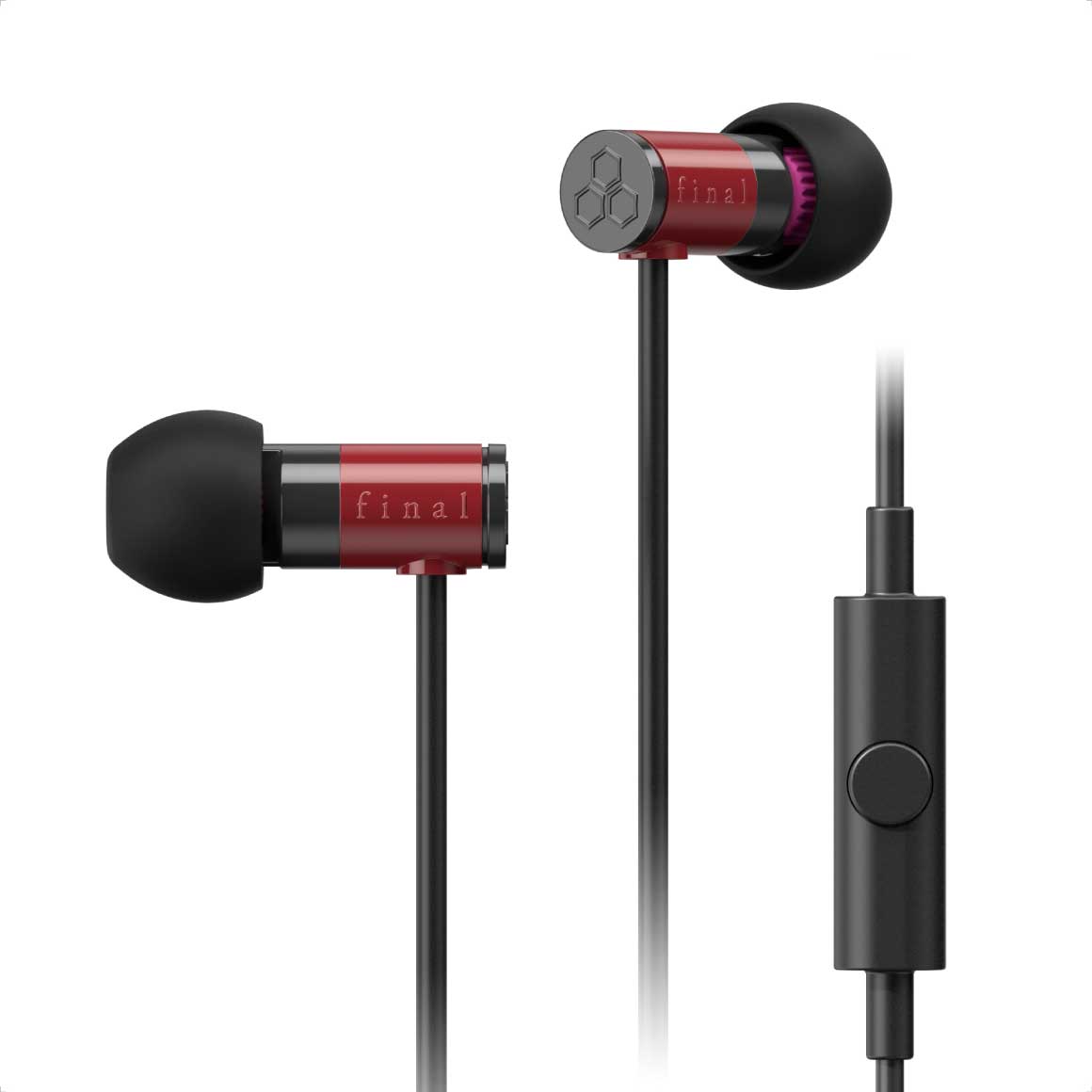 Headphone-Zone-Final Audio-E1000C-Red