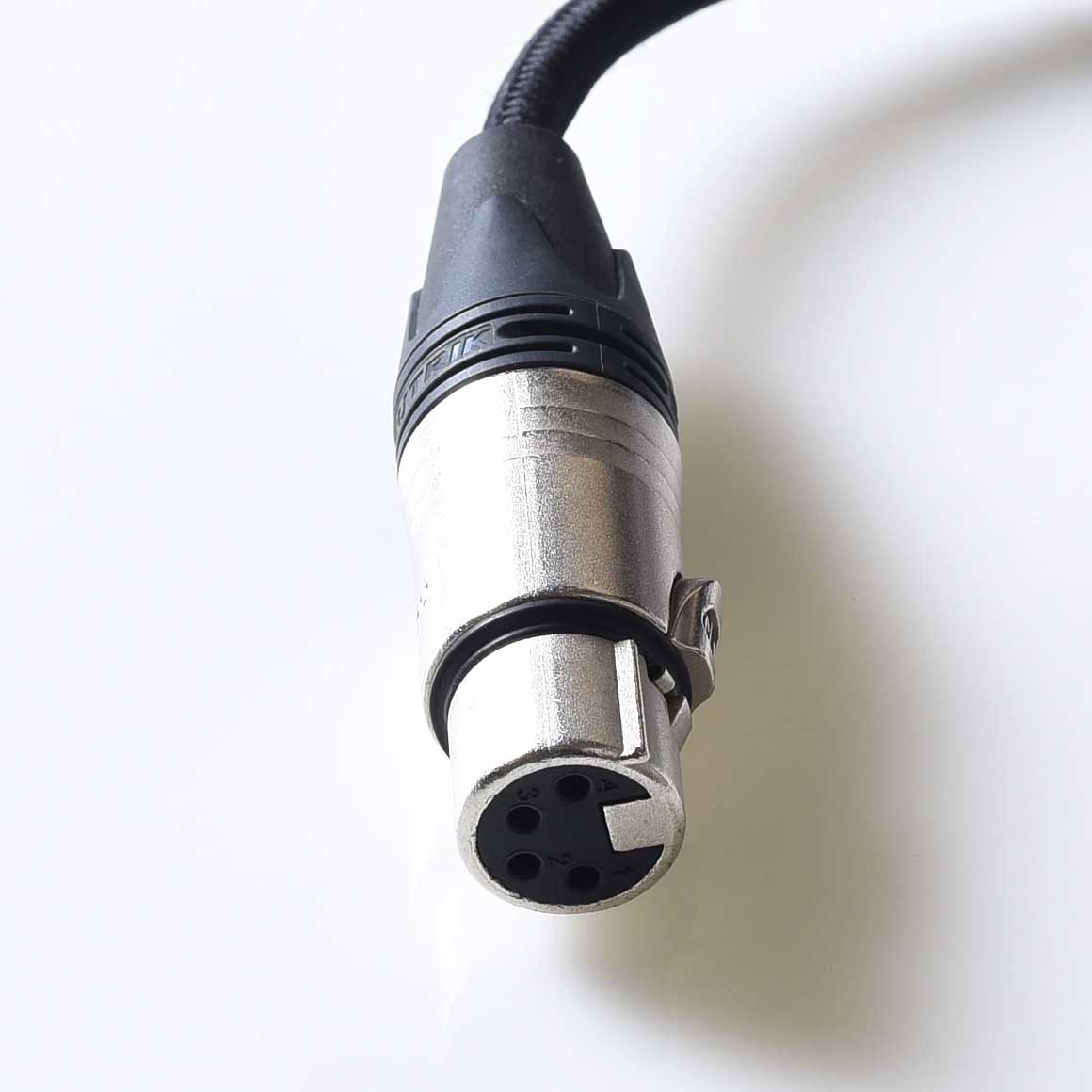 Headphone-Zone-Headgear Audio-4-Pin XLR Female to 2.5mm TRRS Balanced Male Adaptor