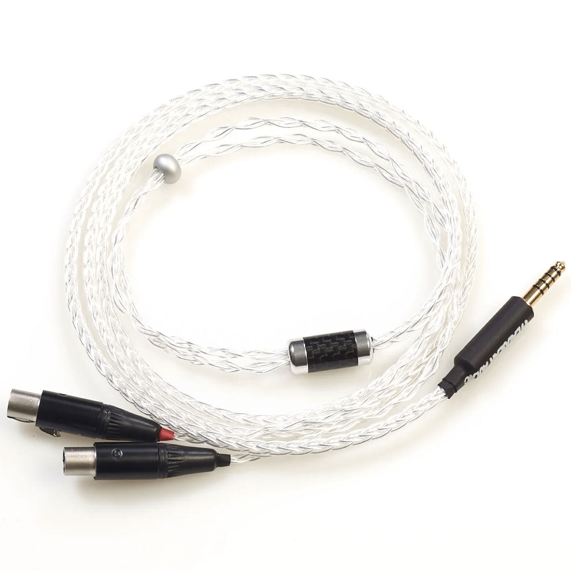 Headgear Audio - Athena Silver Cable for Audeze LCD Series Headphones