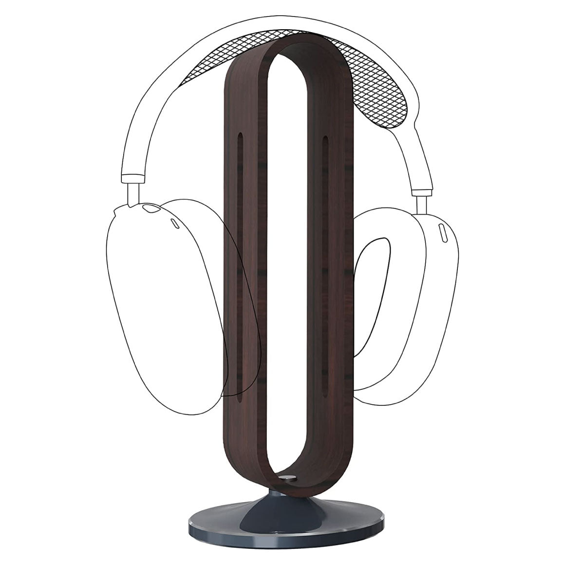 Headphone-Zone-KF022EH-Walnut