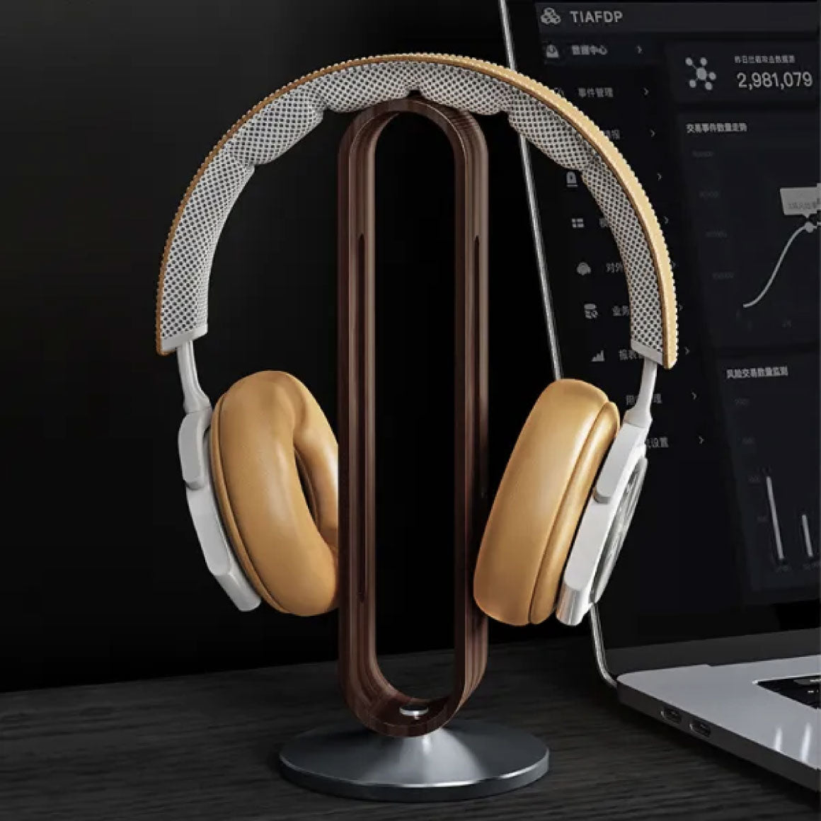 Headphone-Zone-KF022EH-Walnut