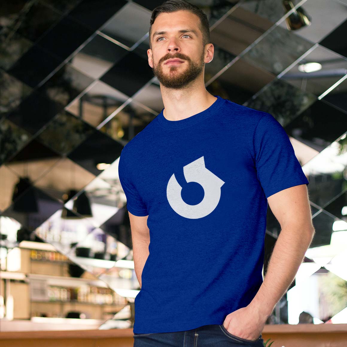 Headphone-Zone-Login-T-shirt-Blue-XS