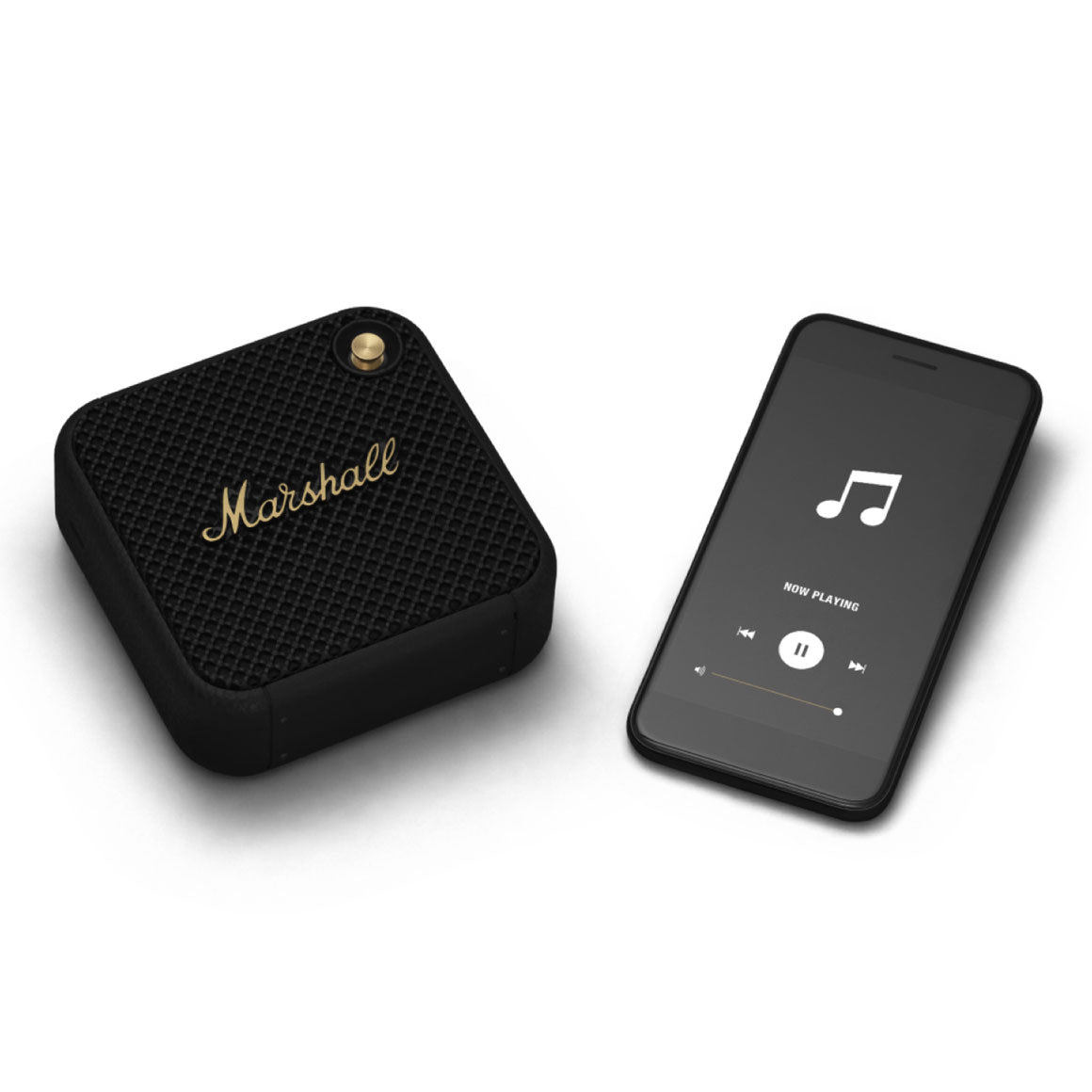 Headphone-Zone-Marshall-Willen-Black & Brass