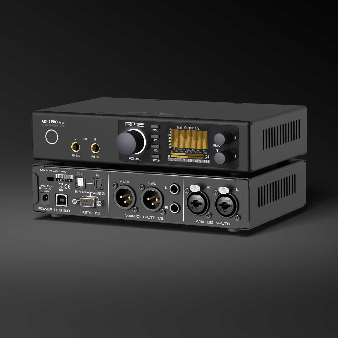 Headphone-Zone-RME-ADI-2-Pro-FS-R-Black-Edition