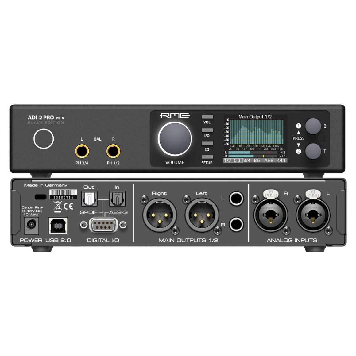 Headphone-Zone-RME-ADI-2-Pro-FS-R-Black-Edition