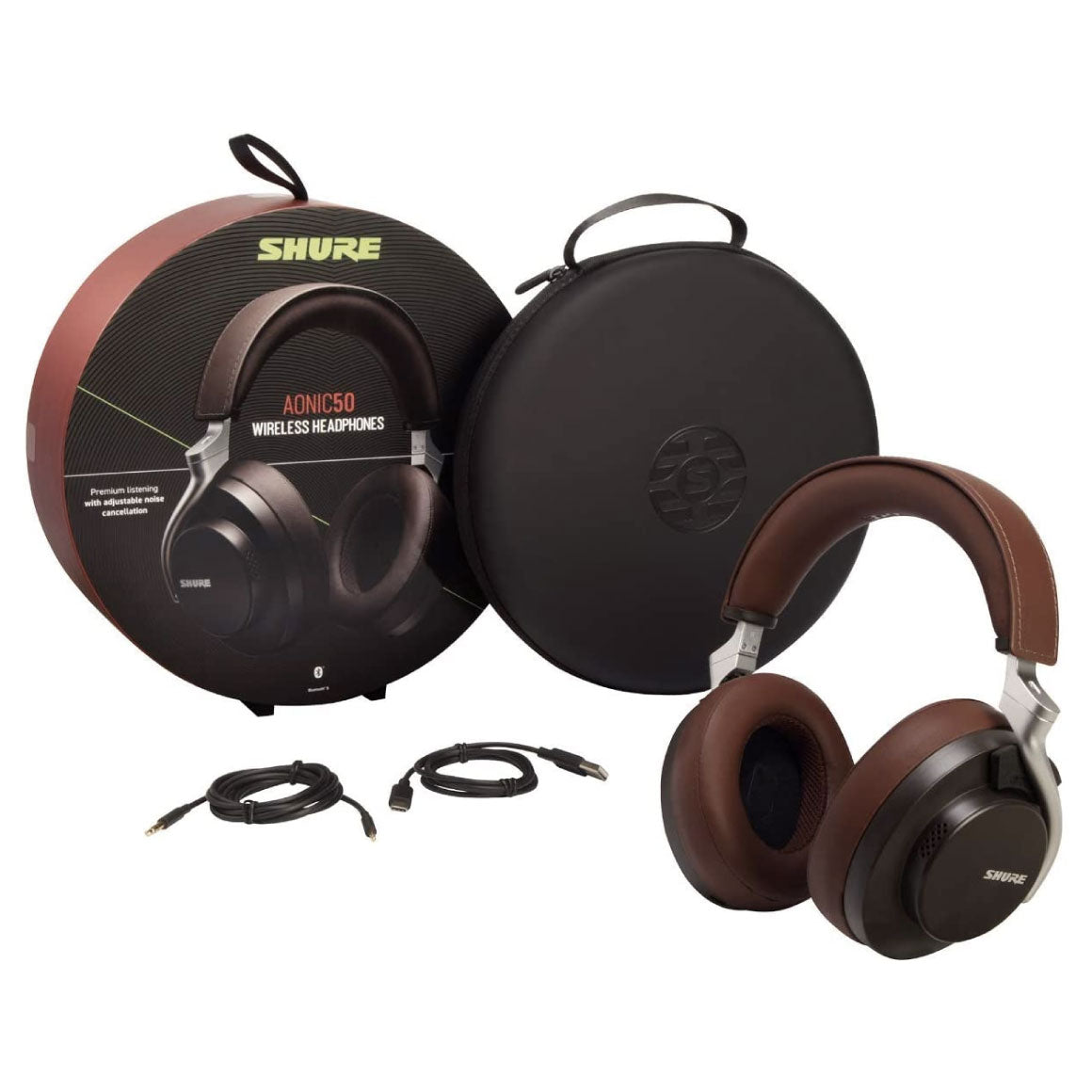 Headphone-Zone-Shure-AONIC-50-brown