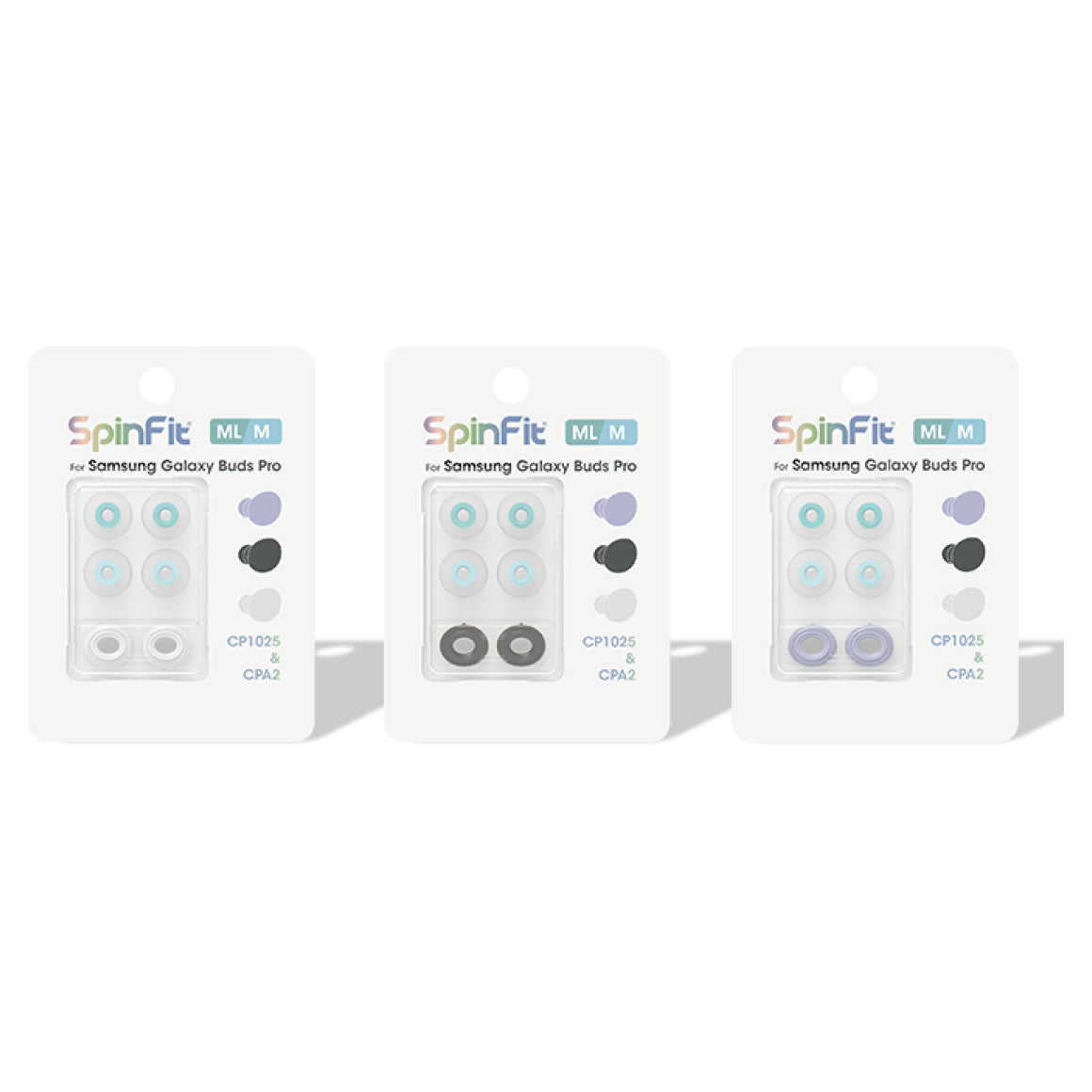 Headphone-Zone-SpinFit - CP1025 & CPA2 for Samsung Galaxy Buds Pro & Jabra 85T