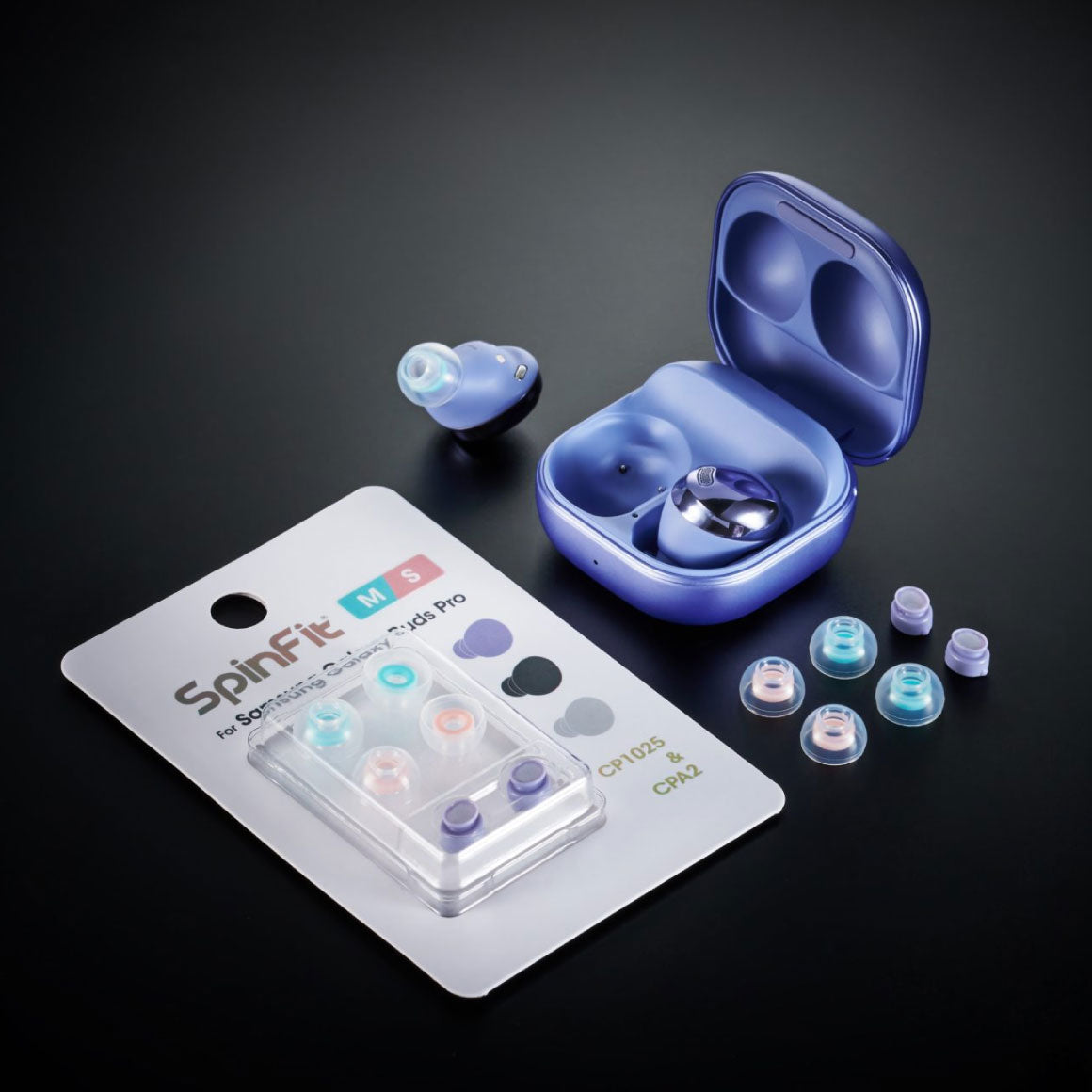 SpinFit - CP1025 & CPA2 for Samsung Galaxy Buds Pro & Jabra 85T