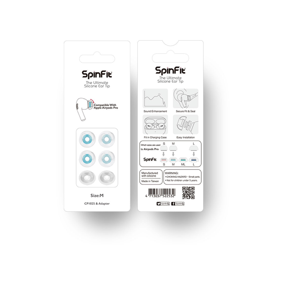 Headphone-Zone-SpinFit-CP1025