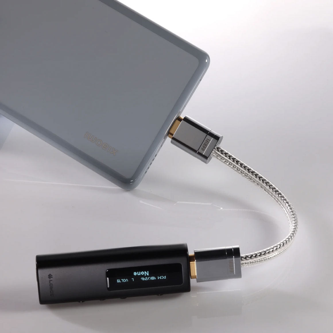 Headphone-Zone-ddHiFi-TC09S USB-C to USB-C OTG Cable-10cm