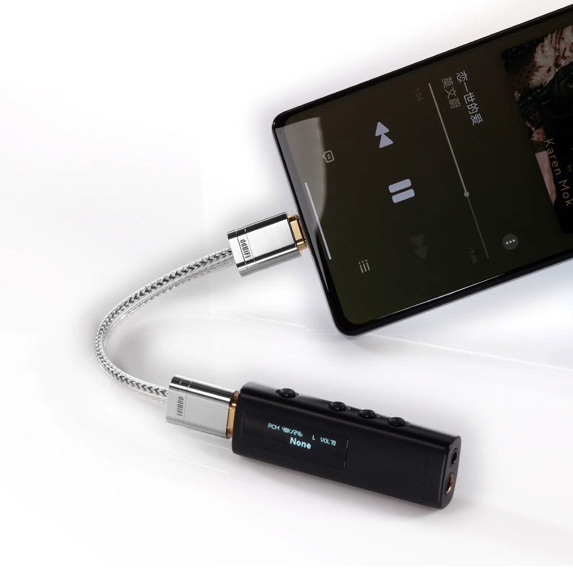 Headphone-Zone-ddHiFi-TC09S USB-C to USB-C OTG Cable-10cm