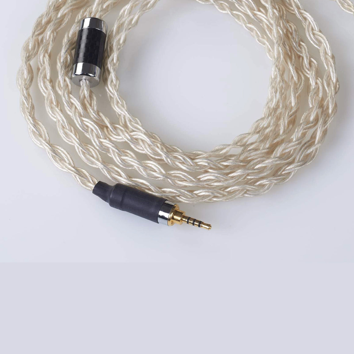 Headgear Audio - Litsa Silver Upgrade Cable For Sennheiser HD800 - 2.5mm TRRS (Balanced/For Astell&Kern And Onkyo)