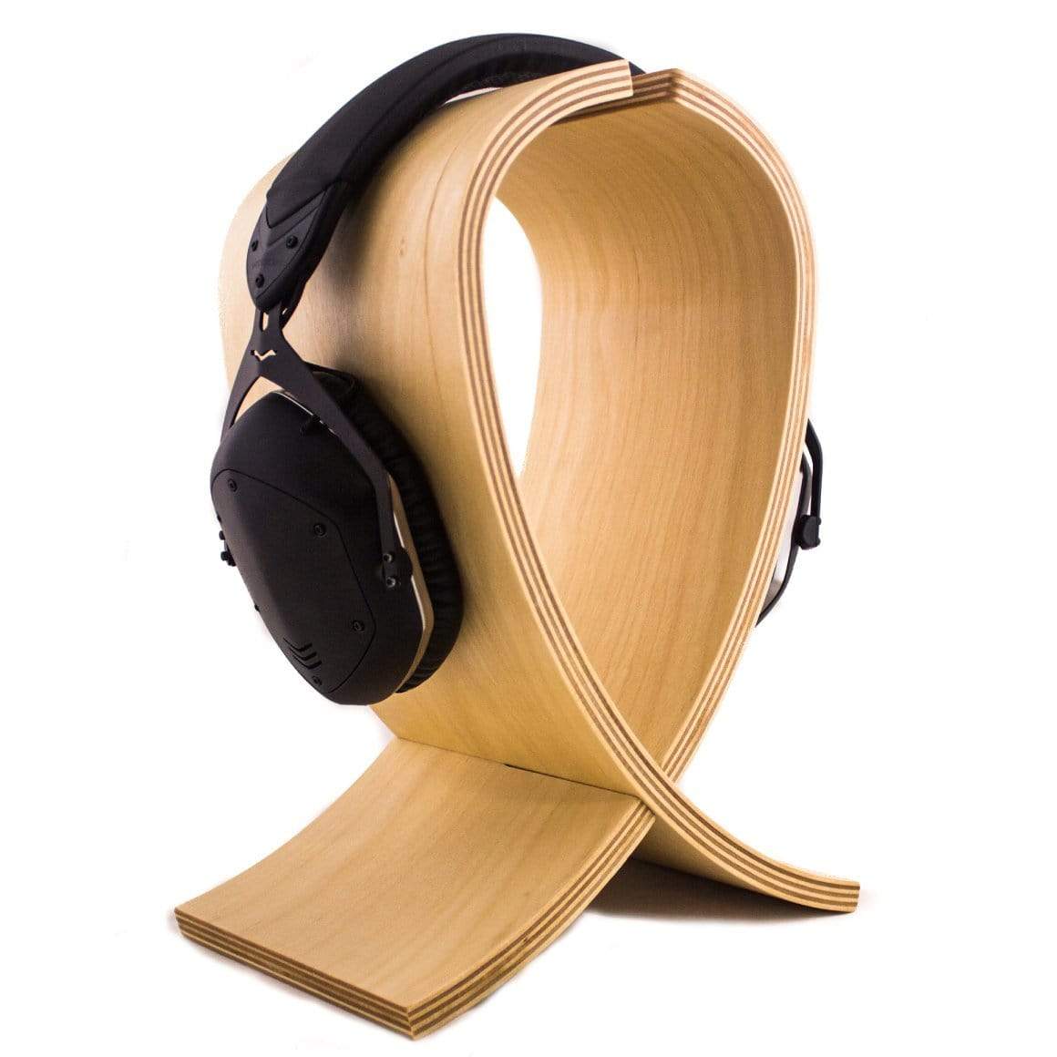 Headphone Zone - Helix - Handcrafted Wooden Headphone Stand-Birch