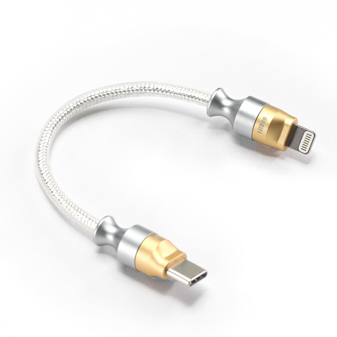 ddHiFi - MFi05 M2 Lightning to USB-C OTG Decoding Data Cable - 9cm