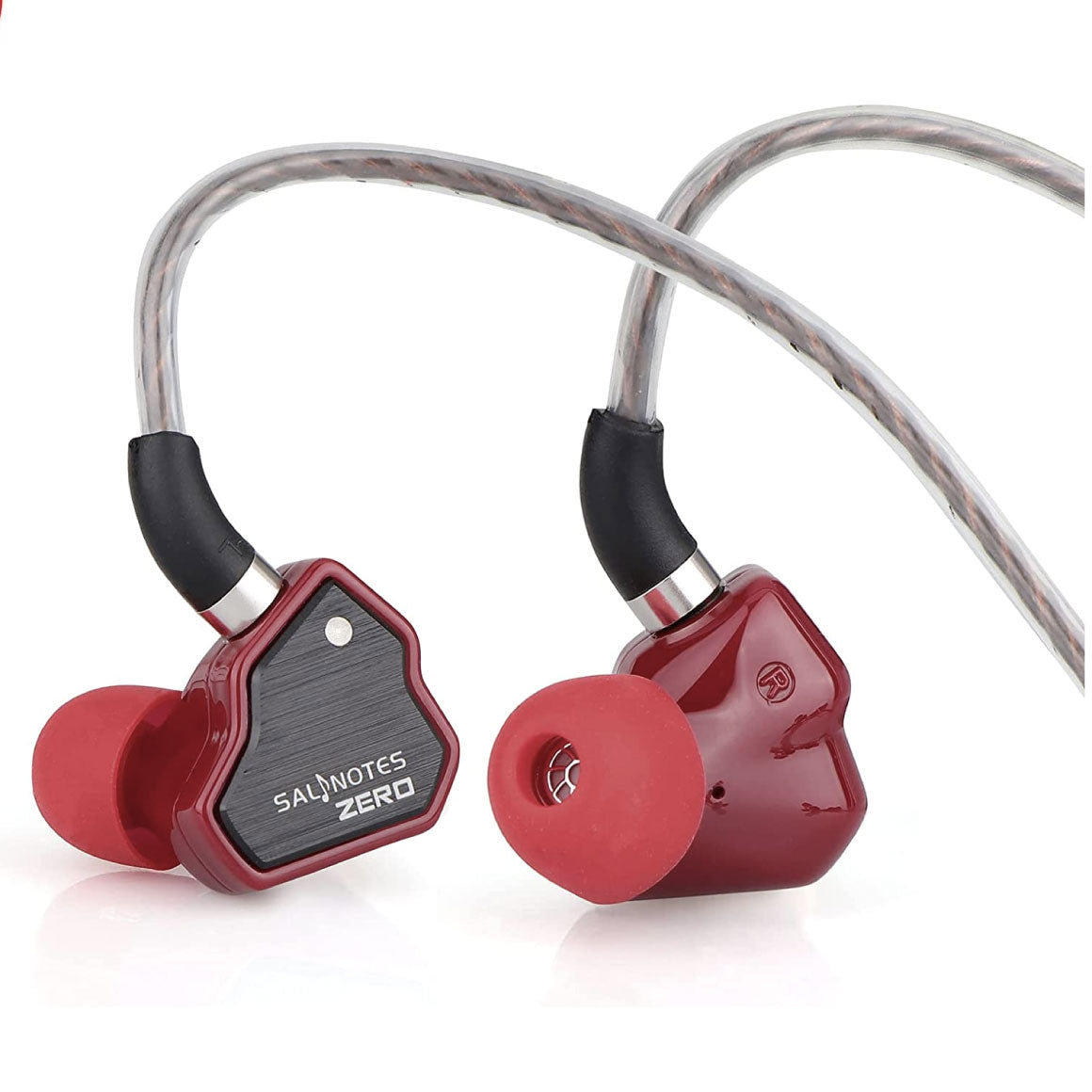 Headphone-Zone-7HZ-Salnotes-Zer0-3.5mm-with-mic-red