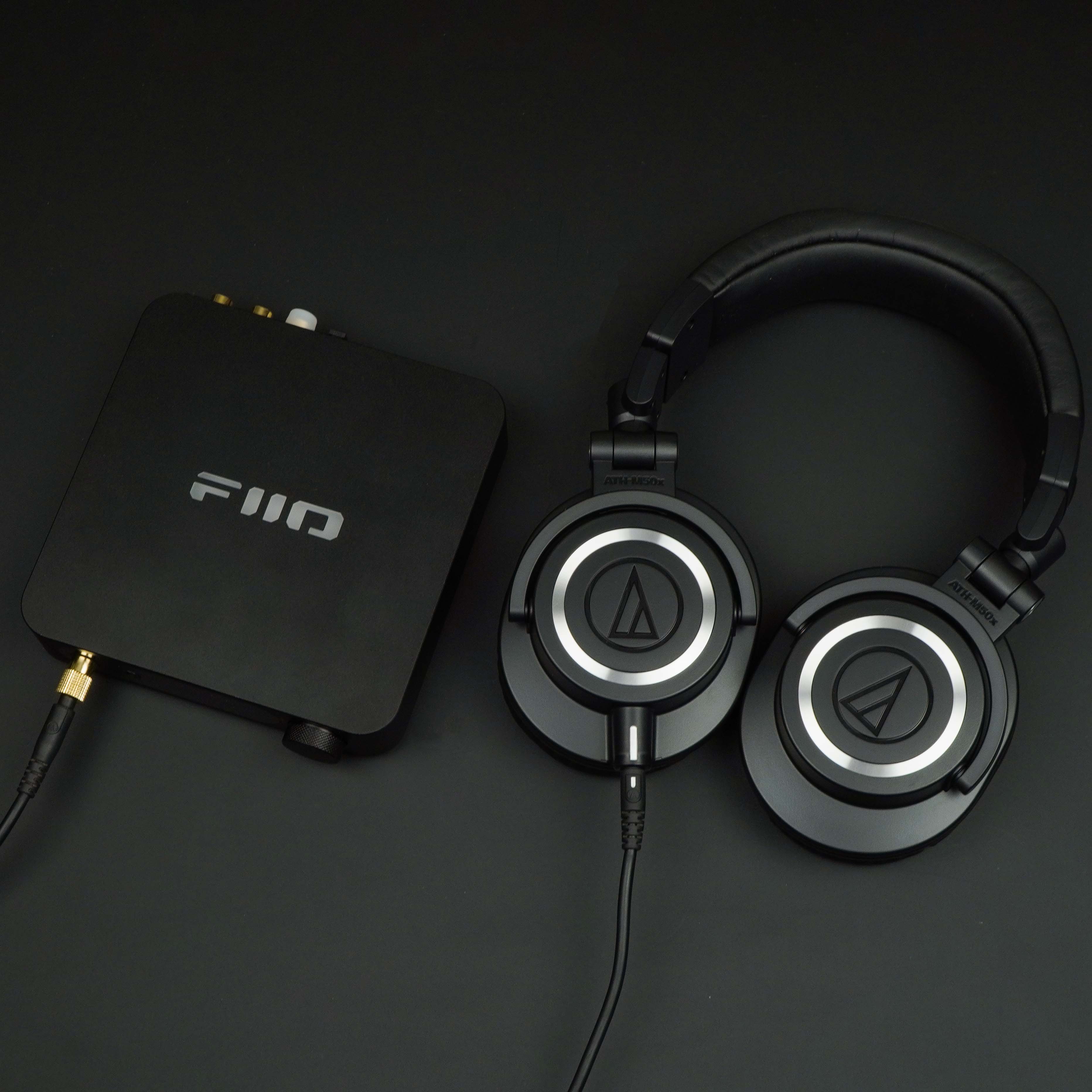 Audio-Technica - ATH-M50x + FiiO - K11