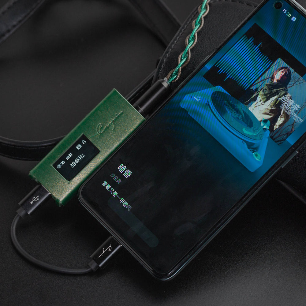 Cyan Ru7 Cayin RU7 Portable Discrete 1-Bit DAC & Amp