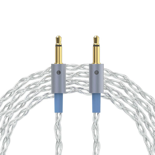 Headphone-Zone-Dekoni-Audio-Postsplit-3.5mm-Connectors-with-Silver-Braided-Cable