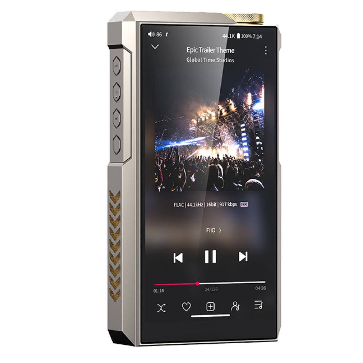 FiiO M27 Titanium Alloy 音楽プレーヤー DAP Buy the FiiO M27 Hi-Res Digital Audio Player