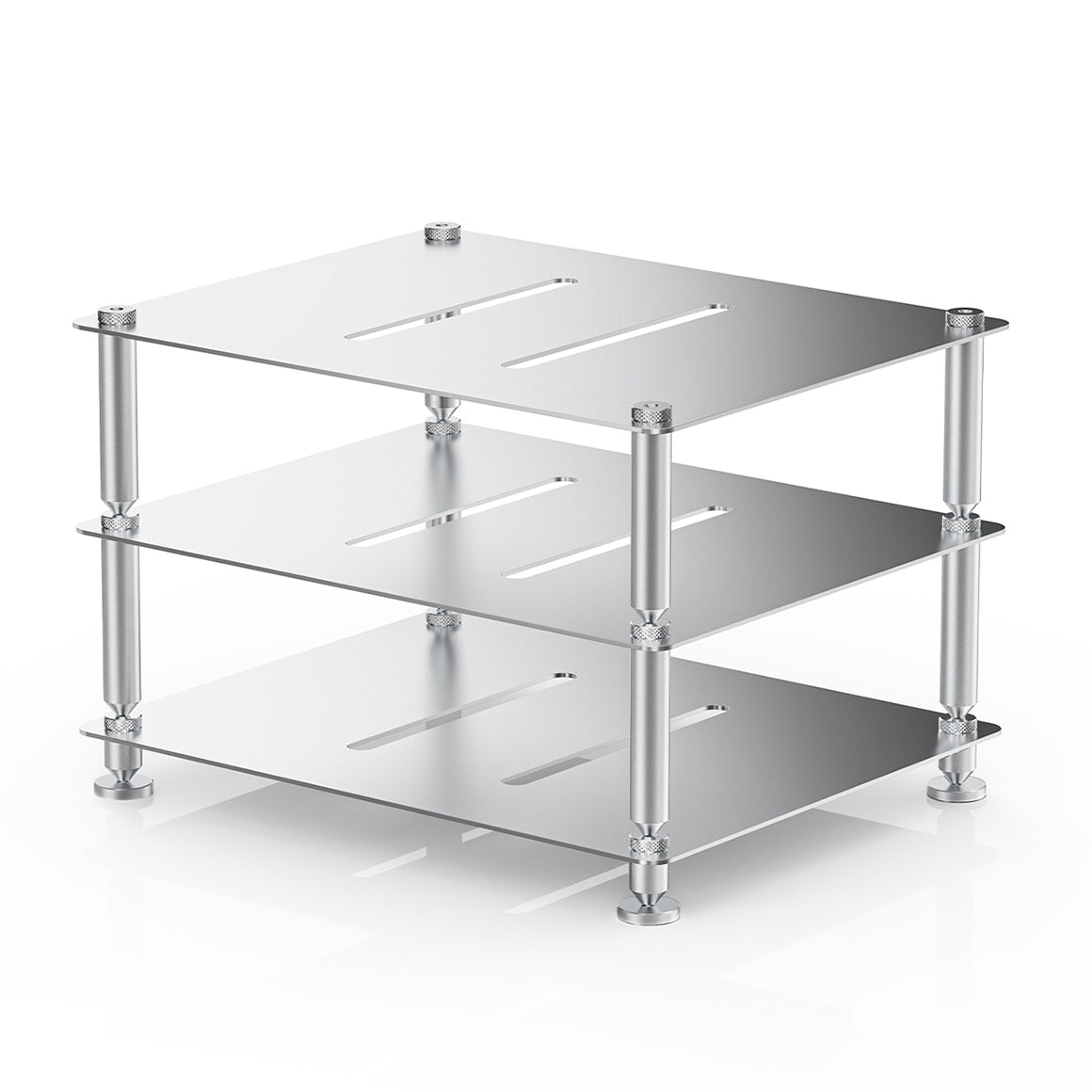 Headphone-Zone-FiiO-Modular-Racking-3-Tier-Glittering-Silver