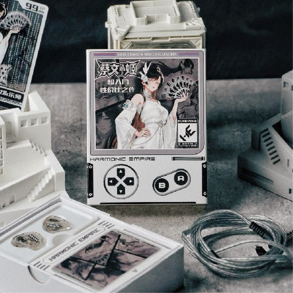 Headphone-Zone-HE-Cai-Wenji-White-3.5mm-Mic