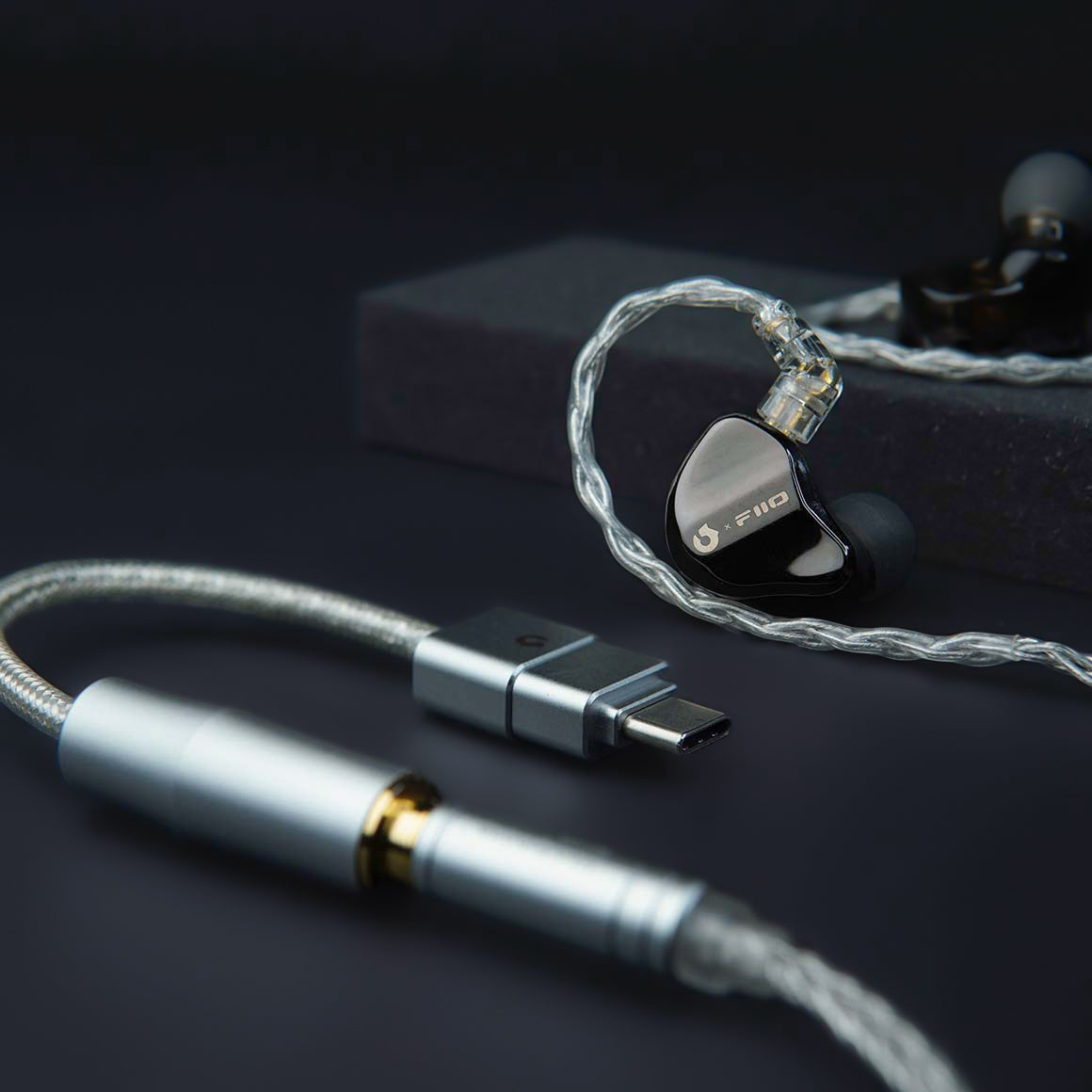 Headphone Zone X FiiO - JD1 + Hi-Res DAC Pro + Highway Star Balanced Cable