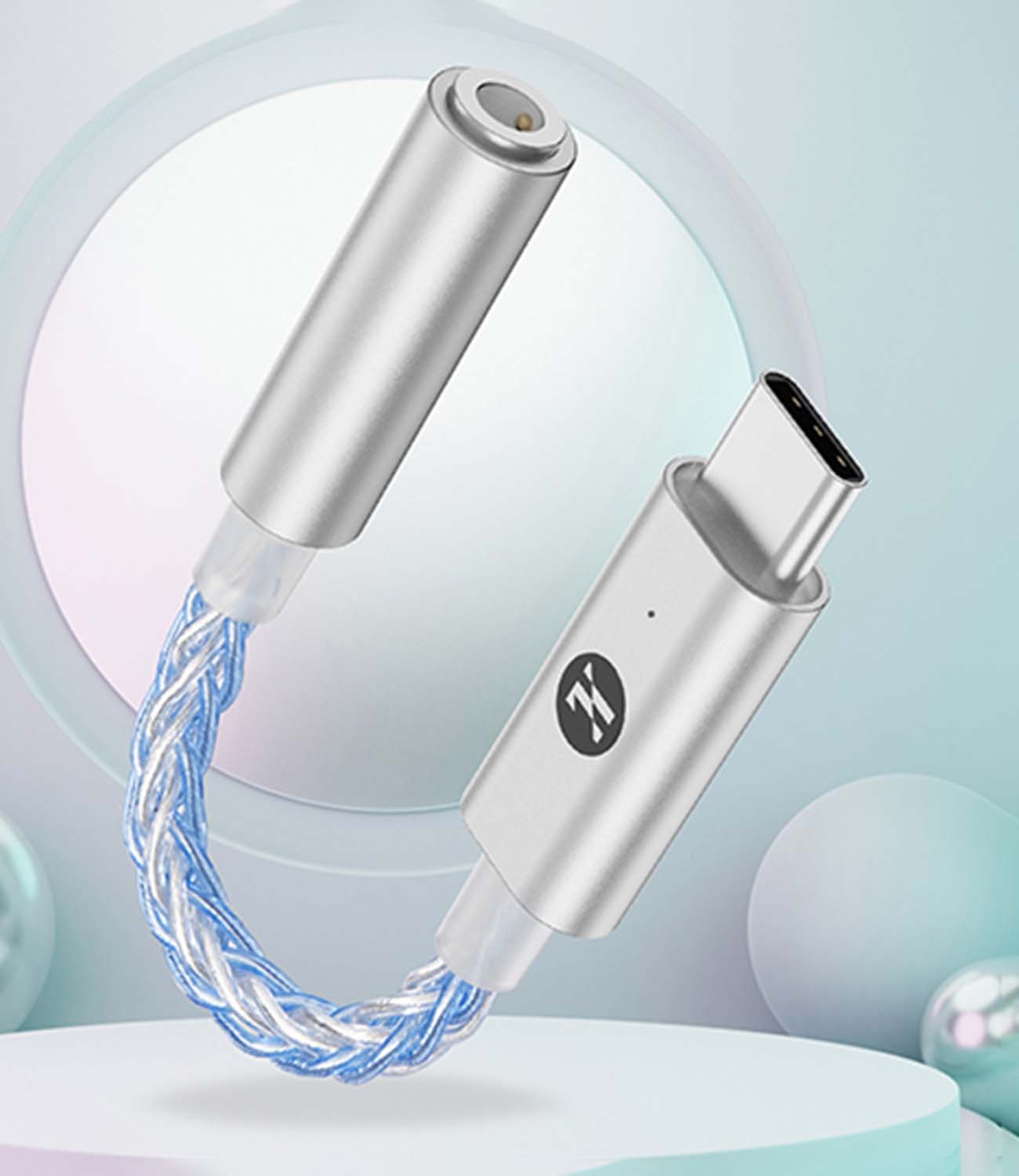 Buy JCally JM6E Type-C to 3.5mm DAC Adapter