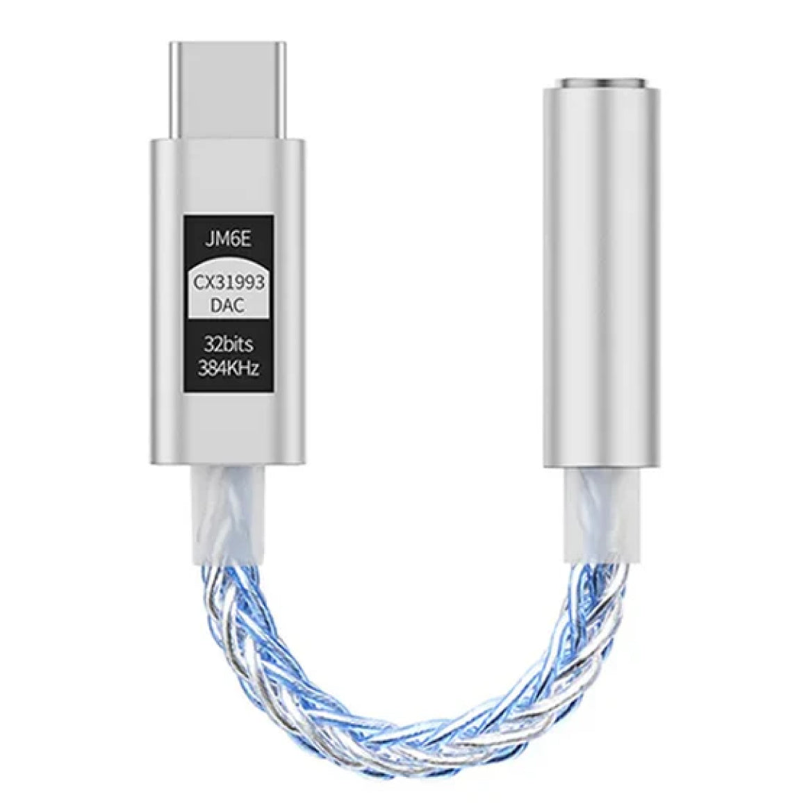 Buy JCally JM6E Type-C to 3.5mm DAC Adapter
