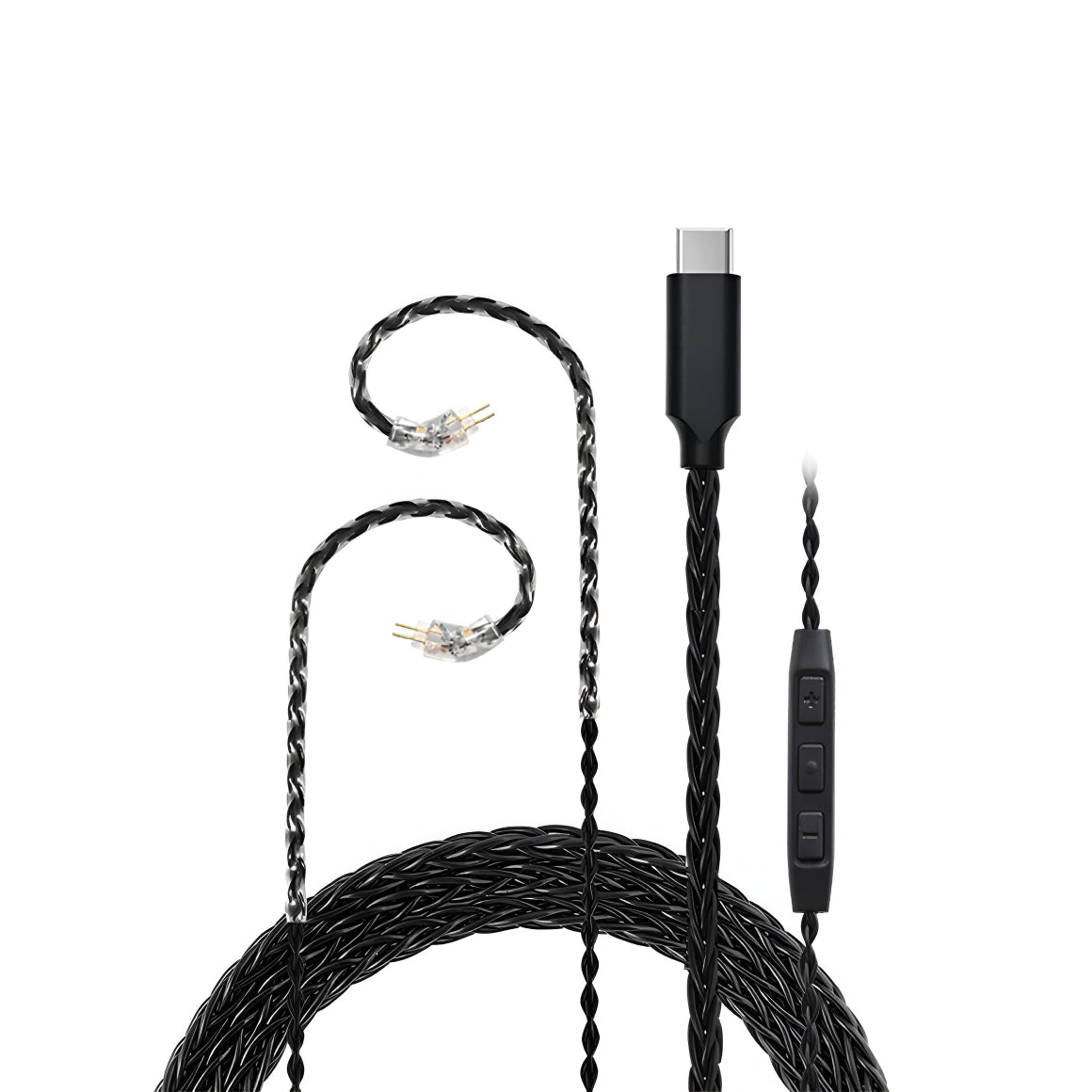 Headphone-Zone-JCally-TC08-PRO-Black-0.78mm-2-Pin
