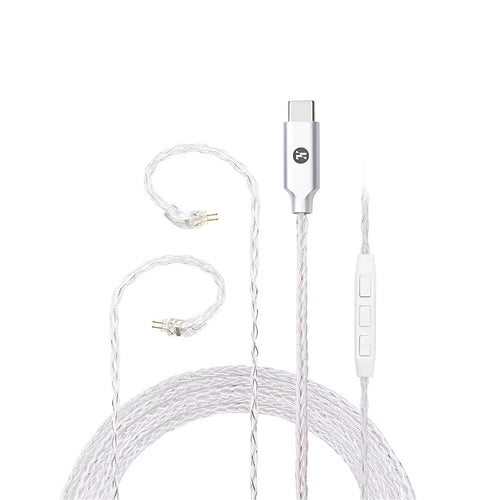 Headphone-Zone-JCally-TC08-PRO-Silver-0.78mm-2-Pin