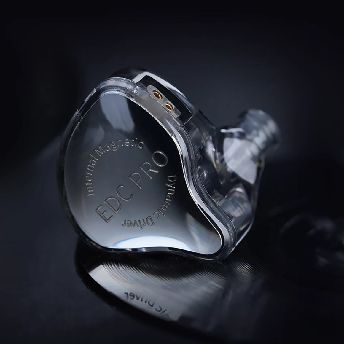 Headphone-Zone-KZ-EDC-pro-WITHOUT-MIC-Silver-Plated-Cable