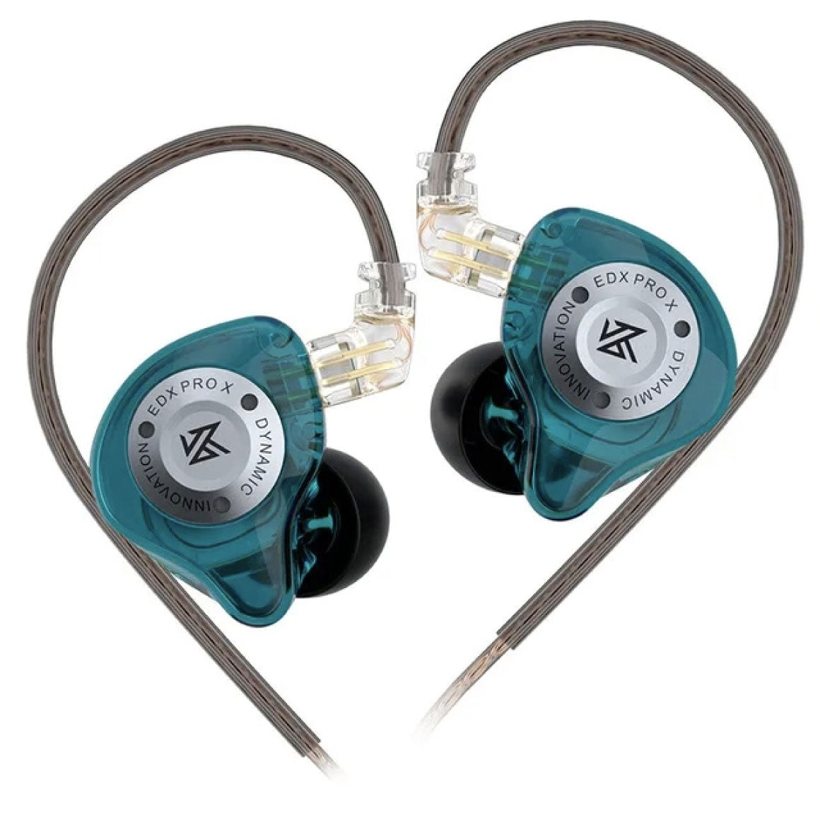 KZ - EDX Pro X (Unboxed) - Cyan / With Mic