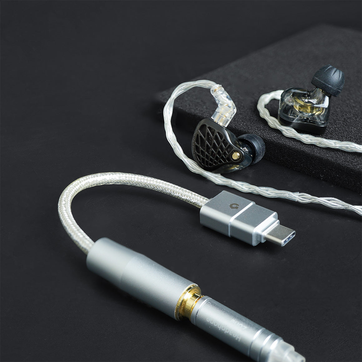 Headphone Zone X KZ - Thunder + Hi-Res DAC Pro + Highway Star Balanced Cable