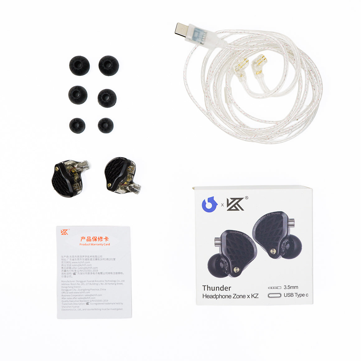 Buy the Headphone Zone x KZ Thunder (Unboxed) IEM