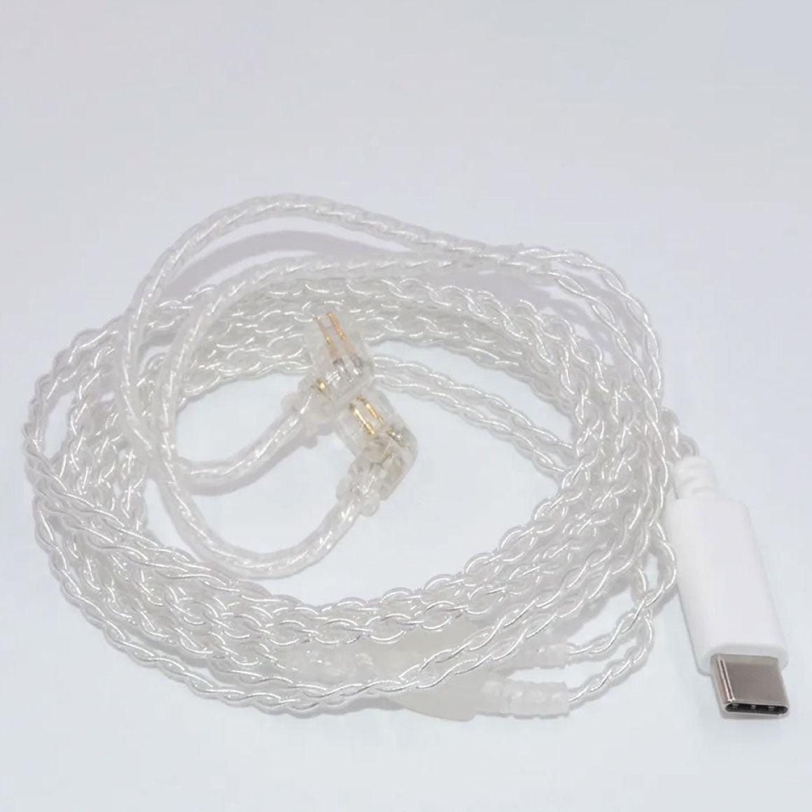 Headphone-Zone-KZ-Type-C Silver Plated Cable